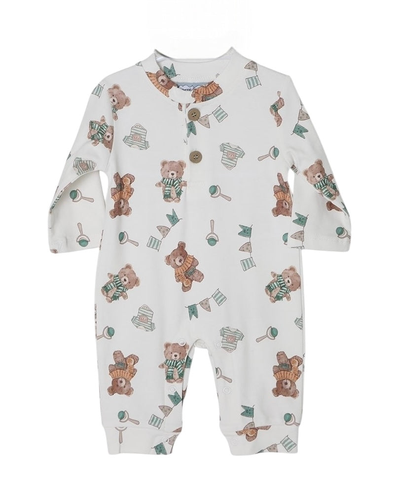 Karter Romper- Teddy Bear