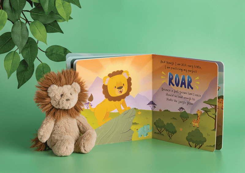 The Lion Book + Plush