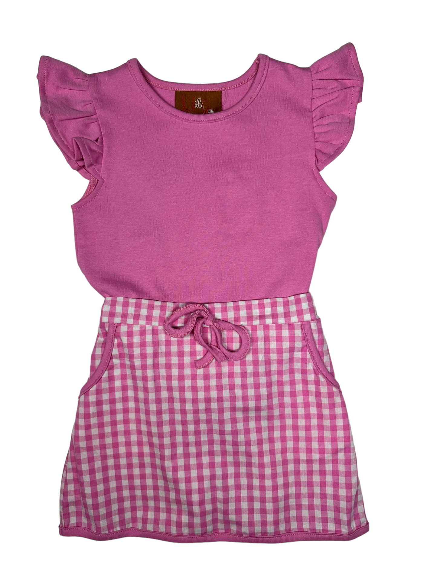 Remi Hot Pink Skort Set