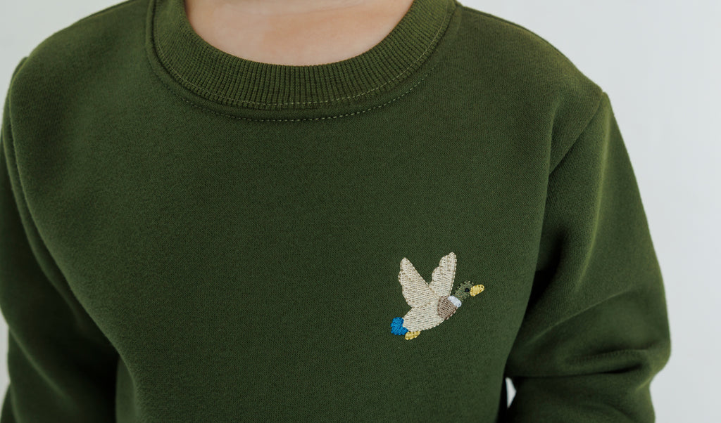 Mallard Embroidered Sweatshirt