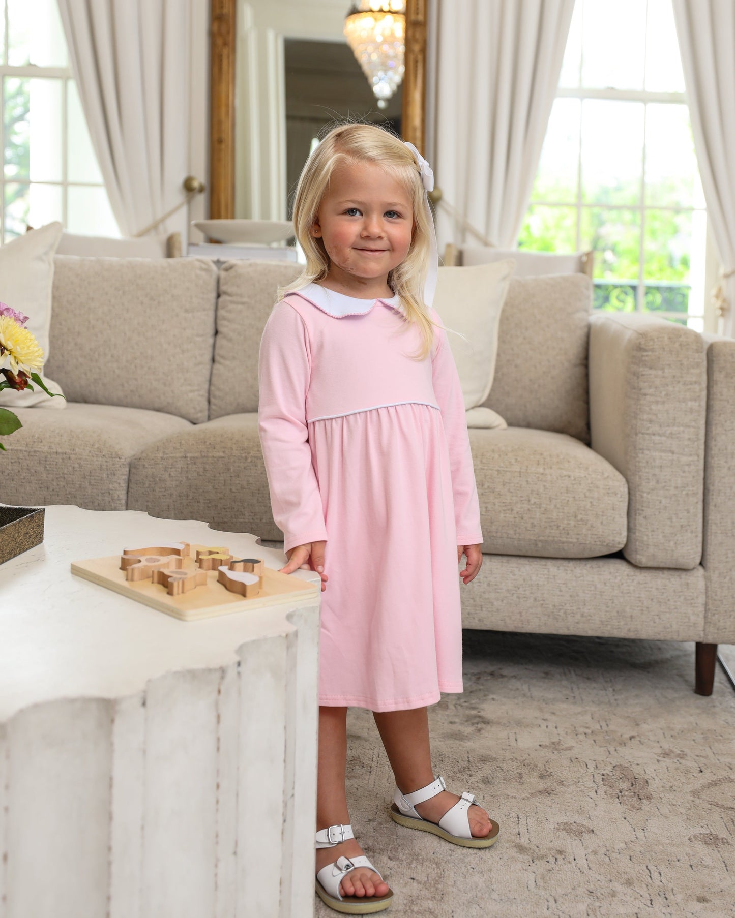 Claire Light Pink Dress
