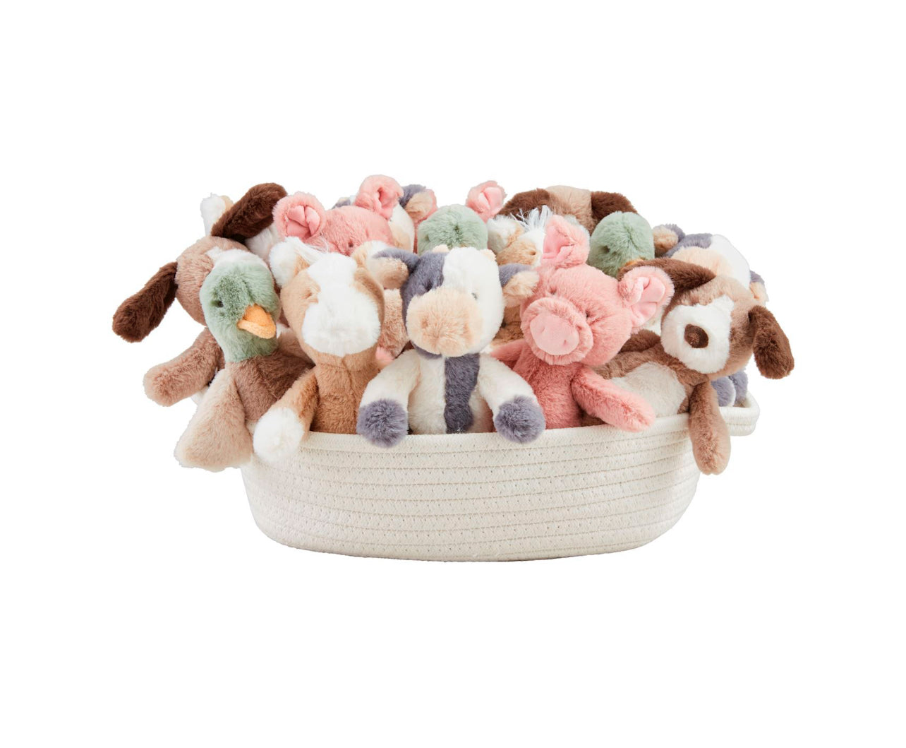 Farm Toy Plush Rattle