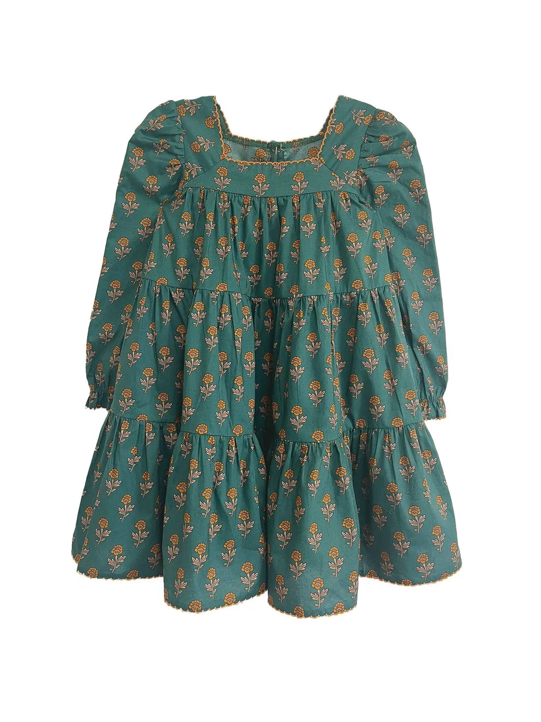 Green Ivy Autumn Dress