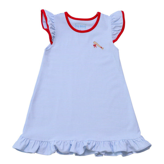 Baseball Flutter Dress