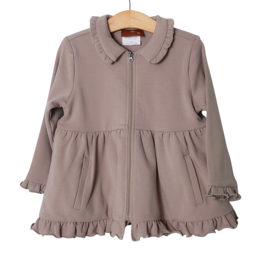Vera Girls Jacket- Mocha