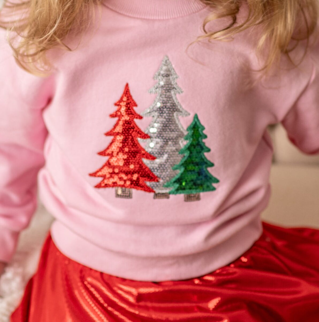 Sparkly Christmas Tree Sweatshirt