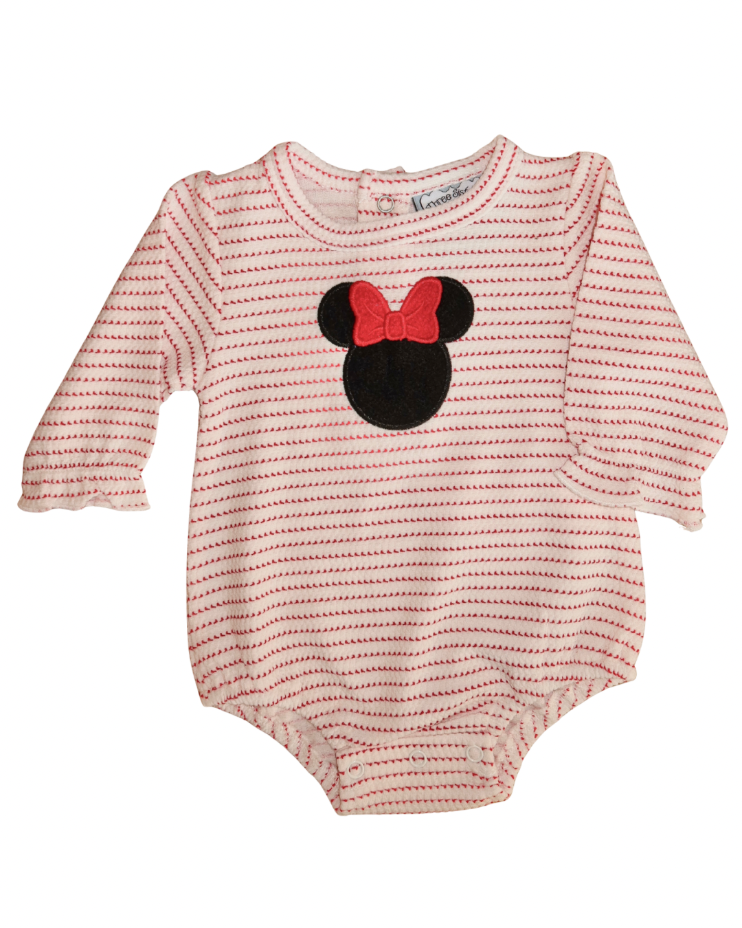 Minnie Mouse Ears L/S Bubble