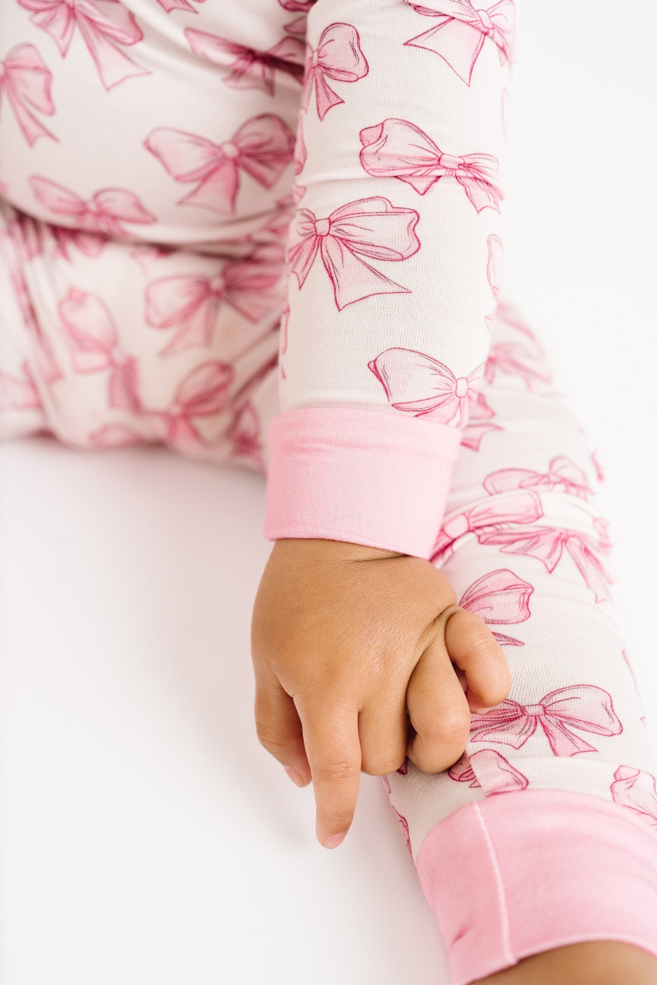 Pretty in Pink Bamboo Pajama Set