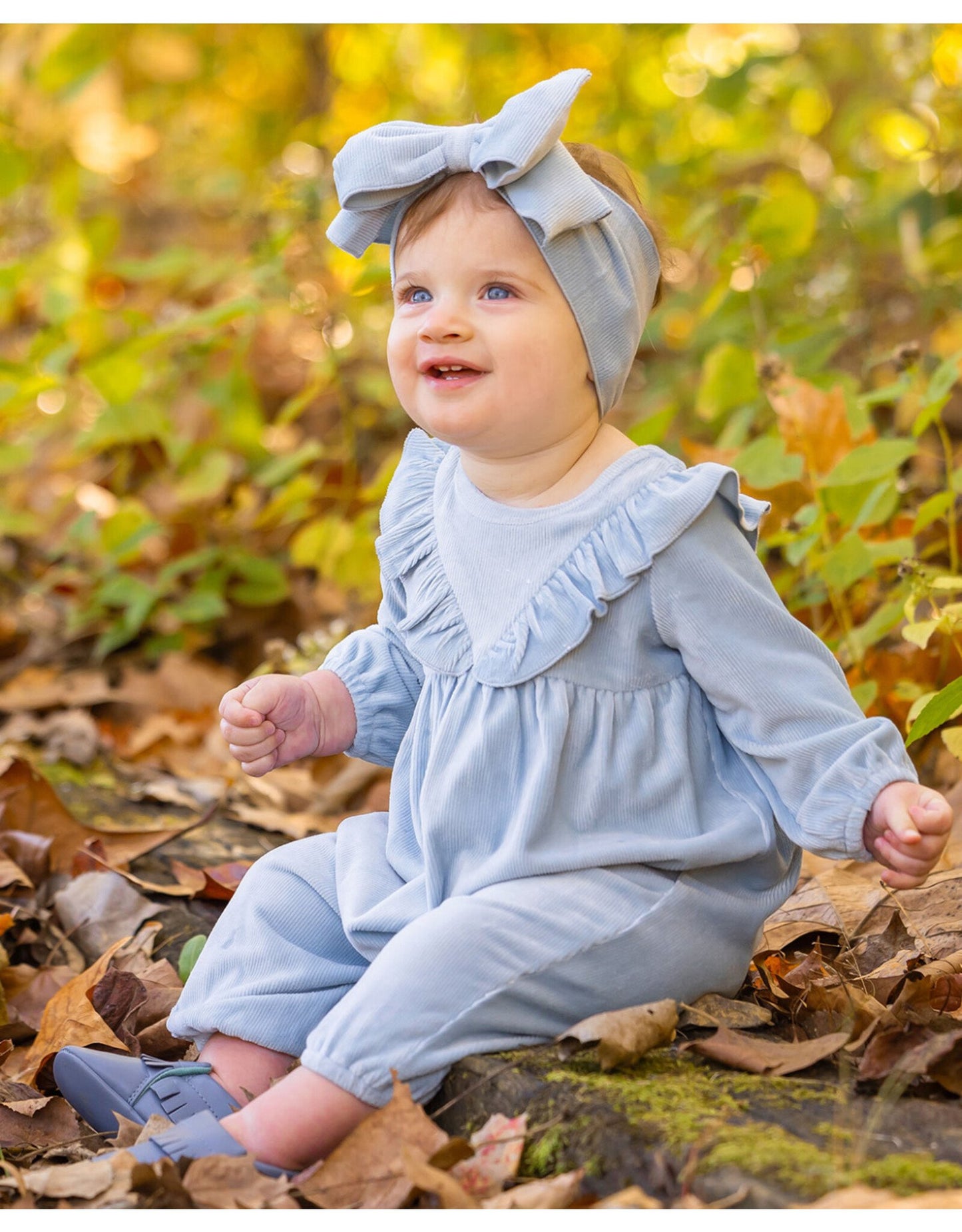 Blue Velvet Blair Romper