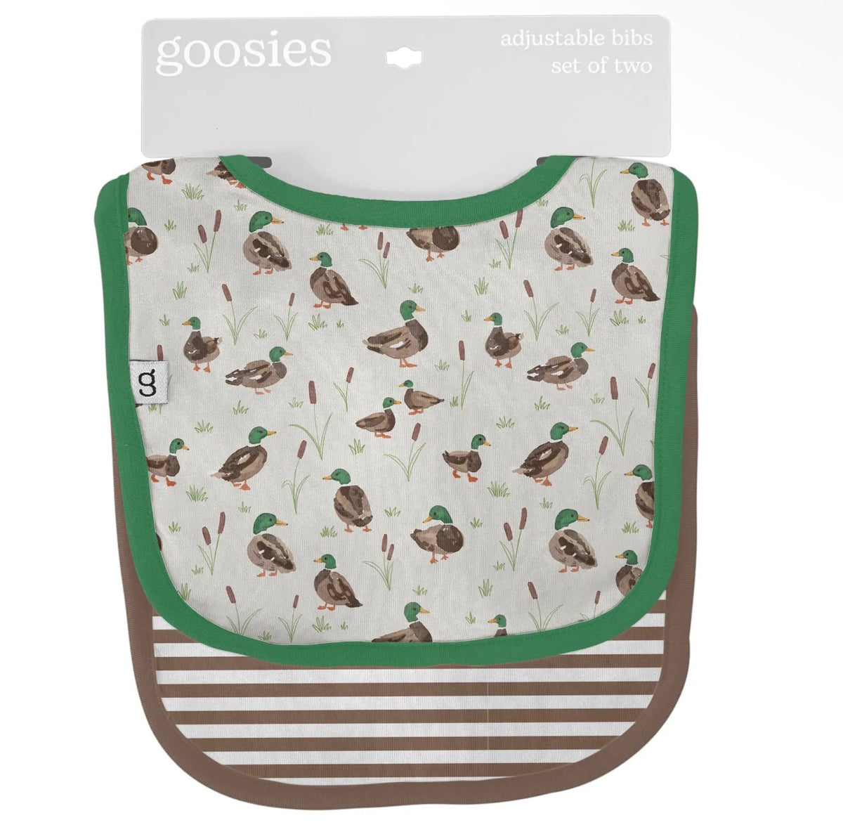 Mallard Drake Ducks- Bib Set