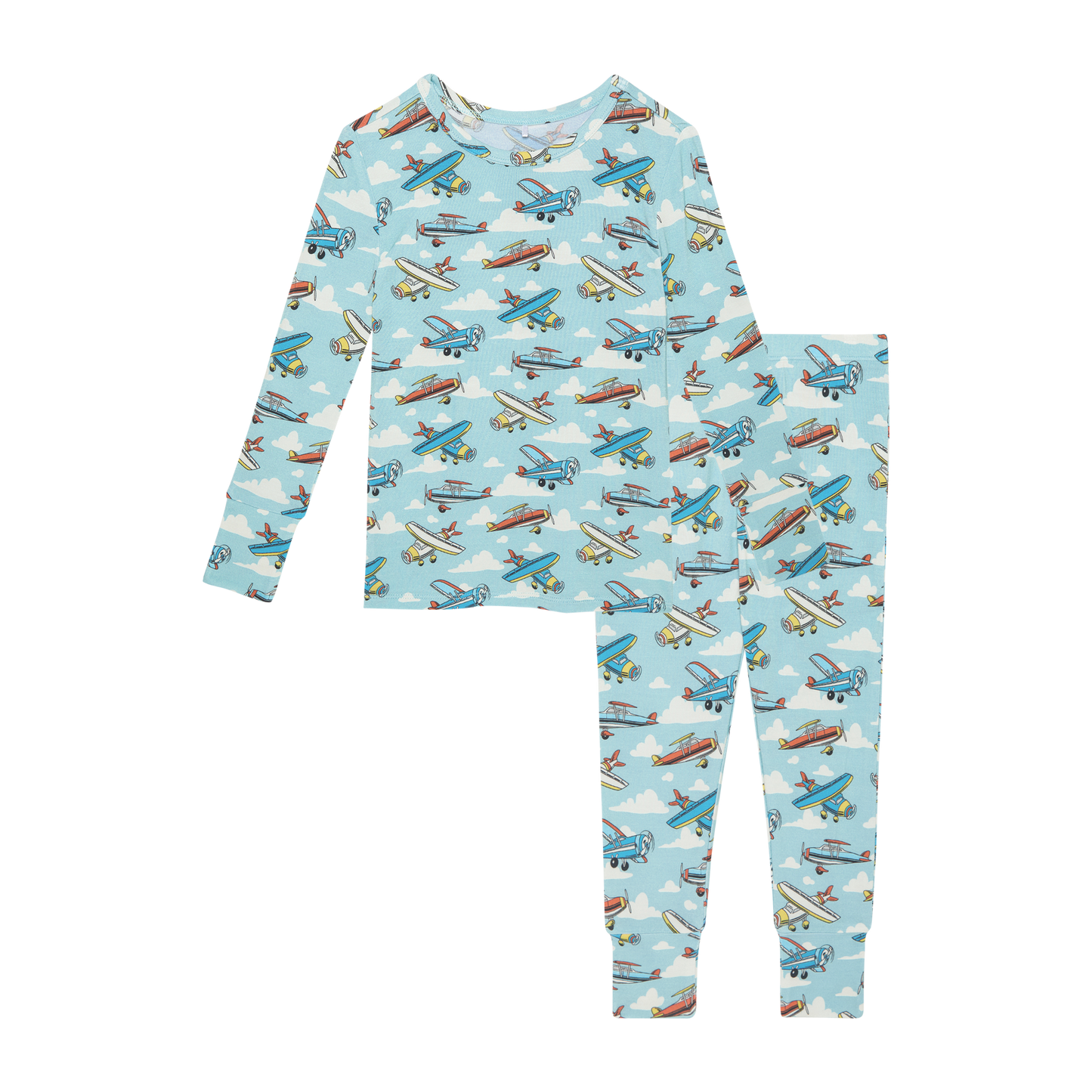 Posh Planes Classic Pajama Set