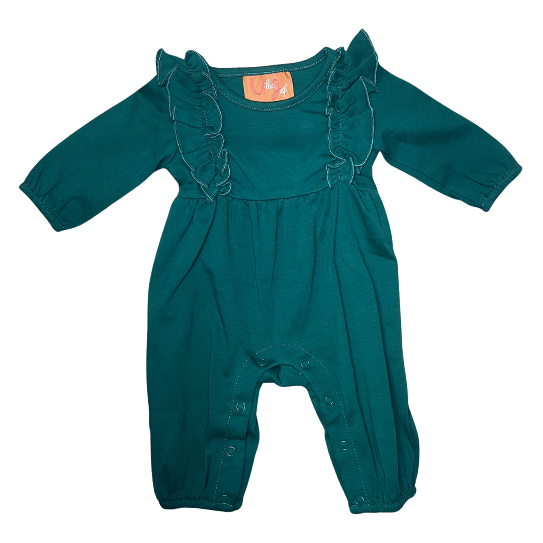 Madalyn Romper Emerald