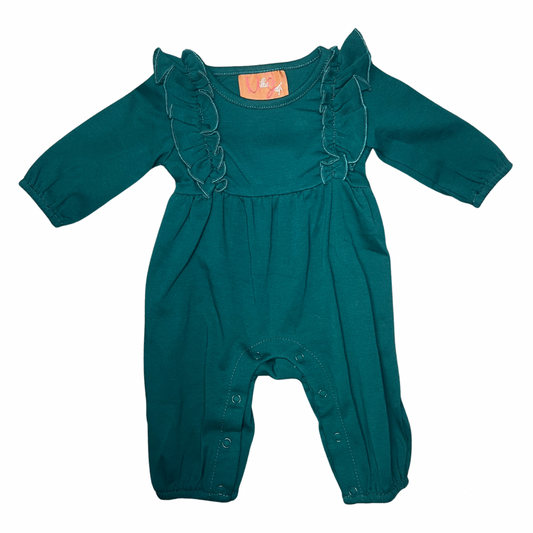 Madalyn Romper Emerald