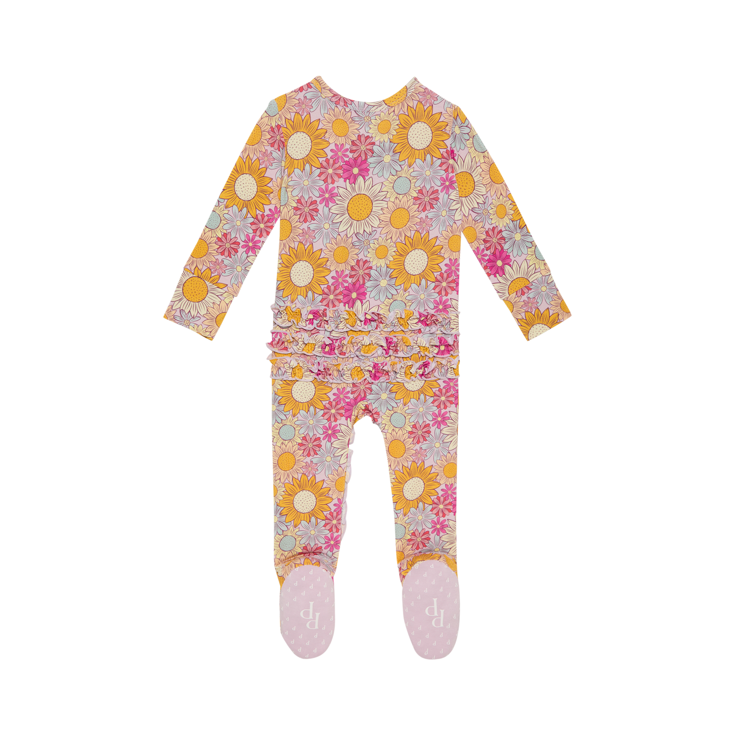 Rosalinda Footie Ruffled One Piece