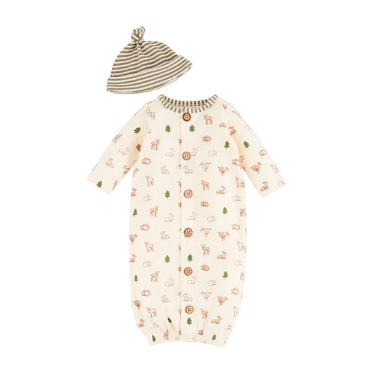 Deer Gown and Hat Set