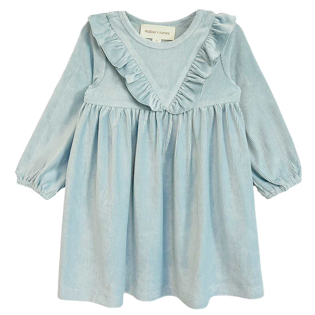 Blue Velvet Blair Dress