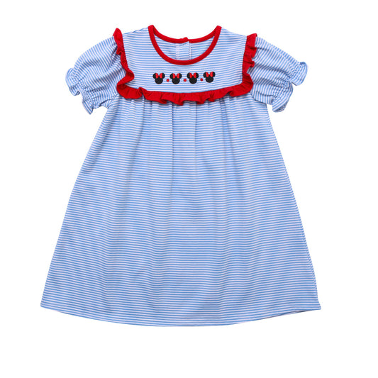 Minnie Mouse Embroidered Dress