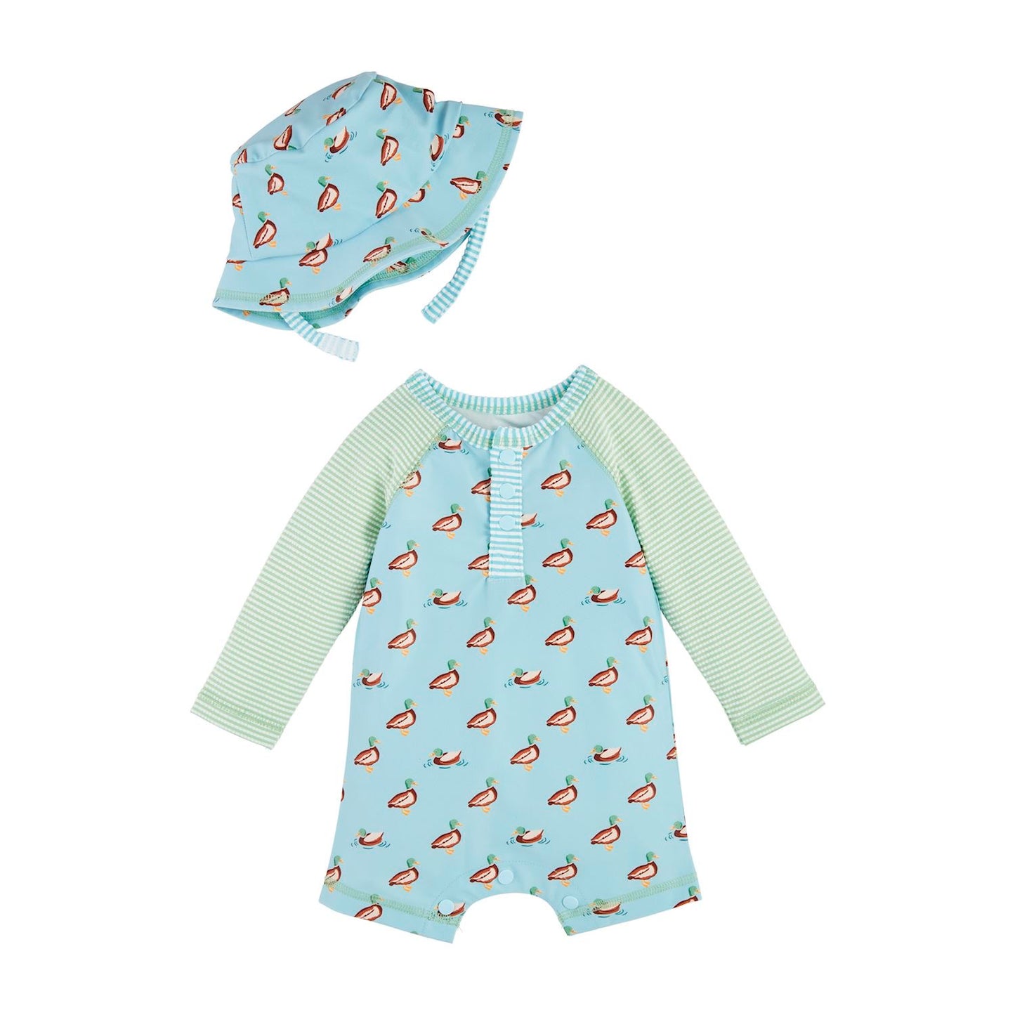 Duck Rashguard One-Piece Swimsuit