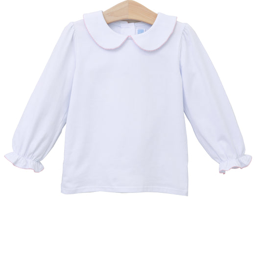 Peter Pan Light Pink Collar Shirt