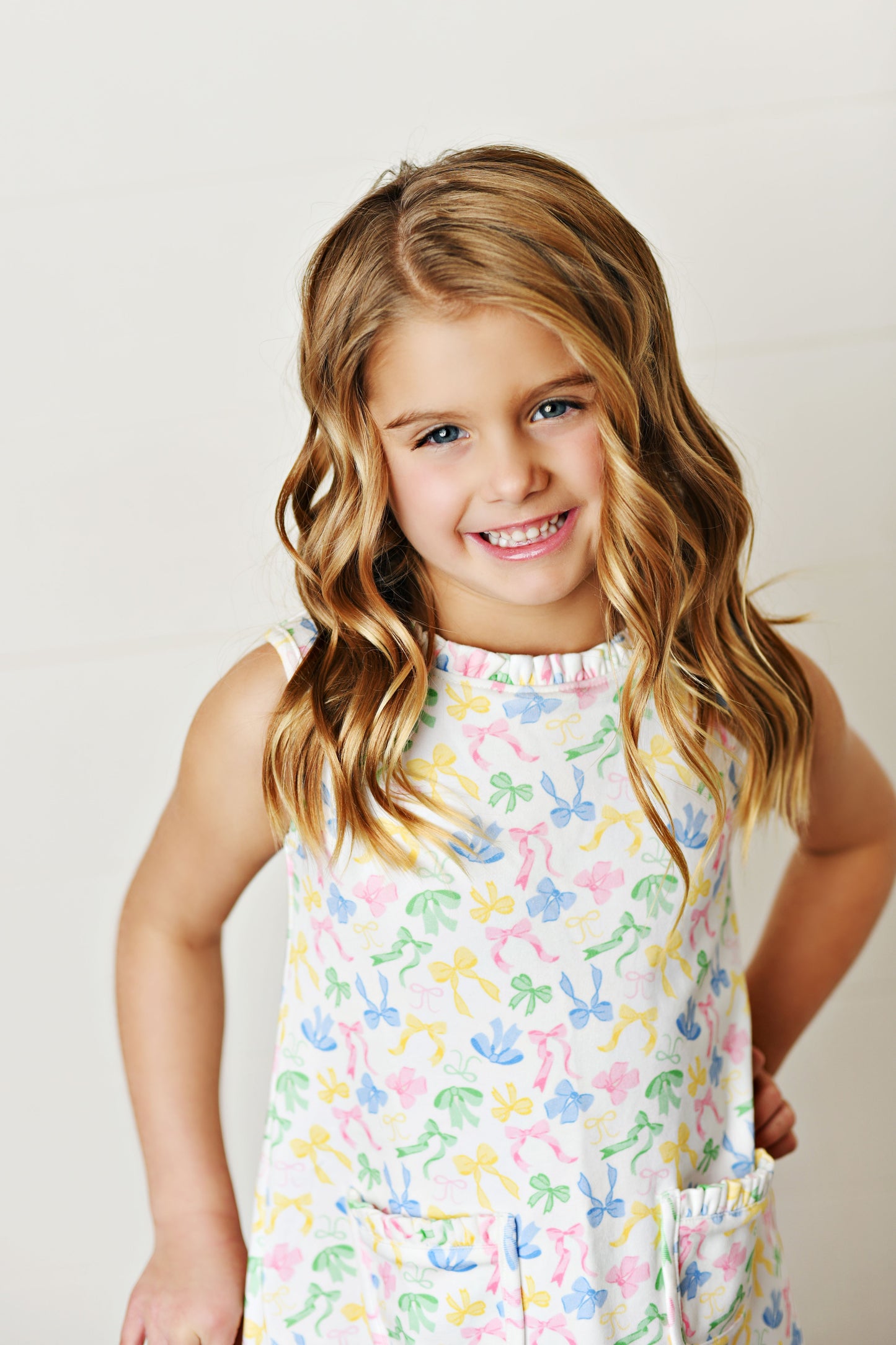 Caroline Bow Pocket Dress