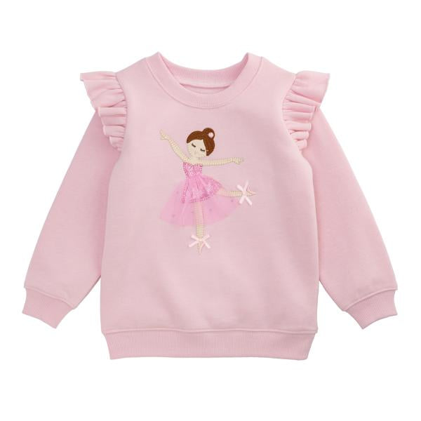 Ballerina Ruffle Sweatshirt