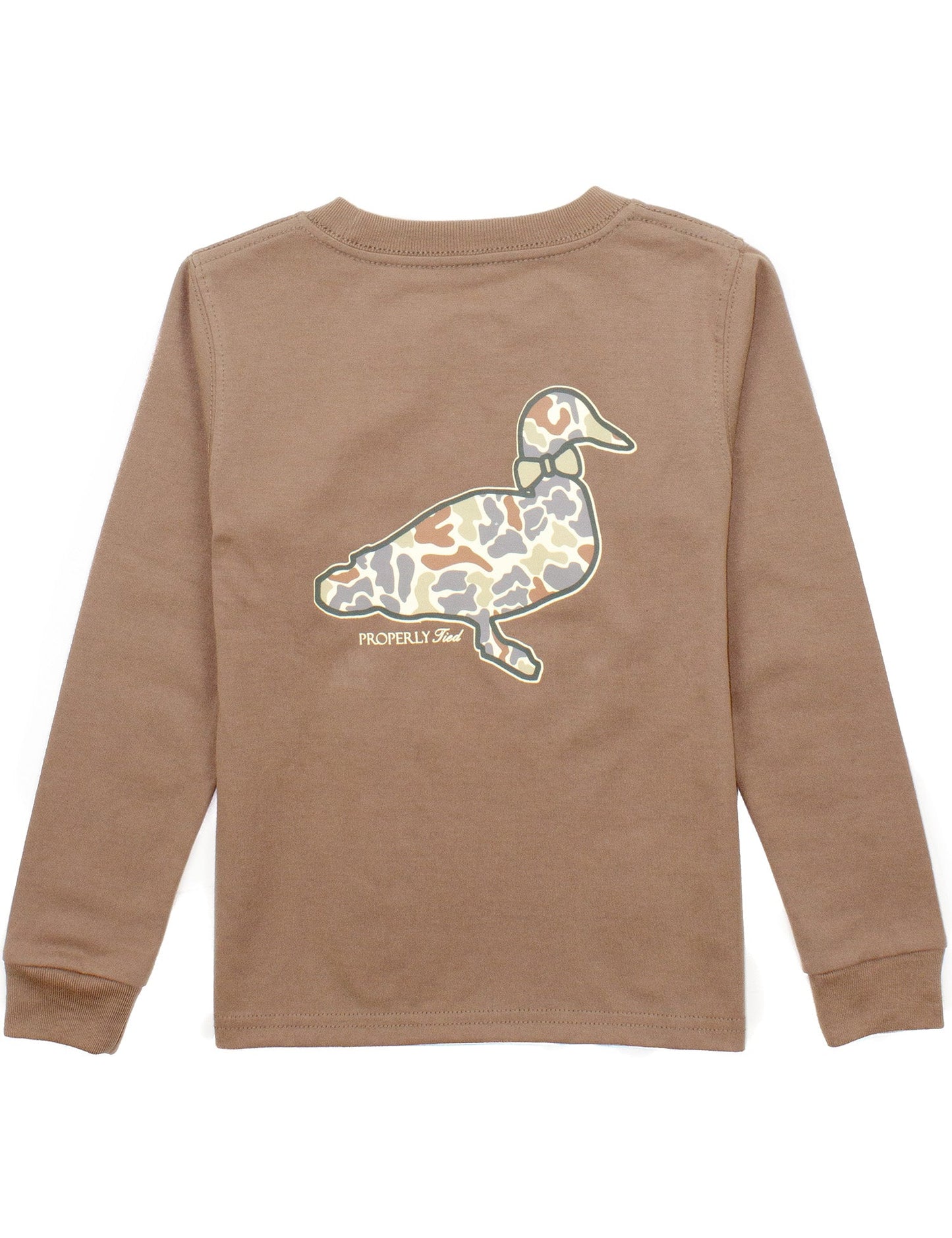 Field Camo Logo LS Walnut