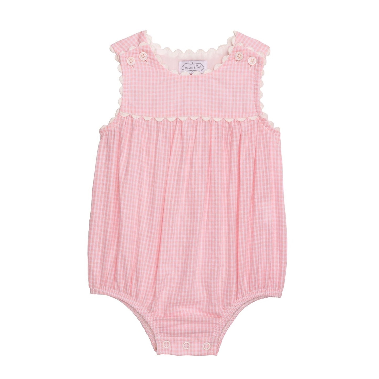 Pink Gingham Bubble