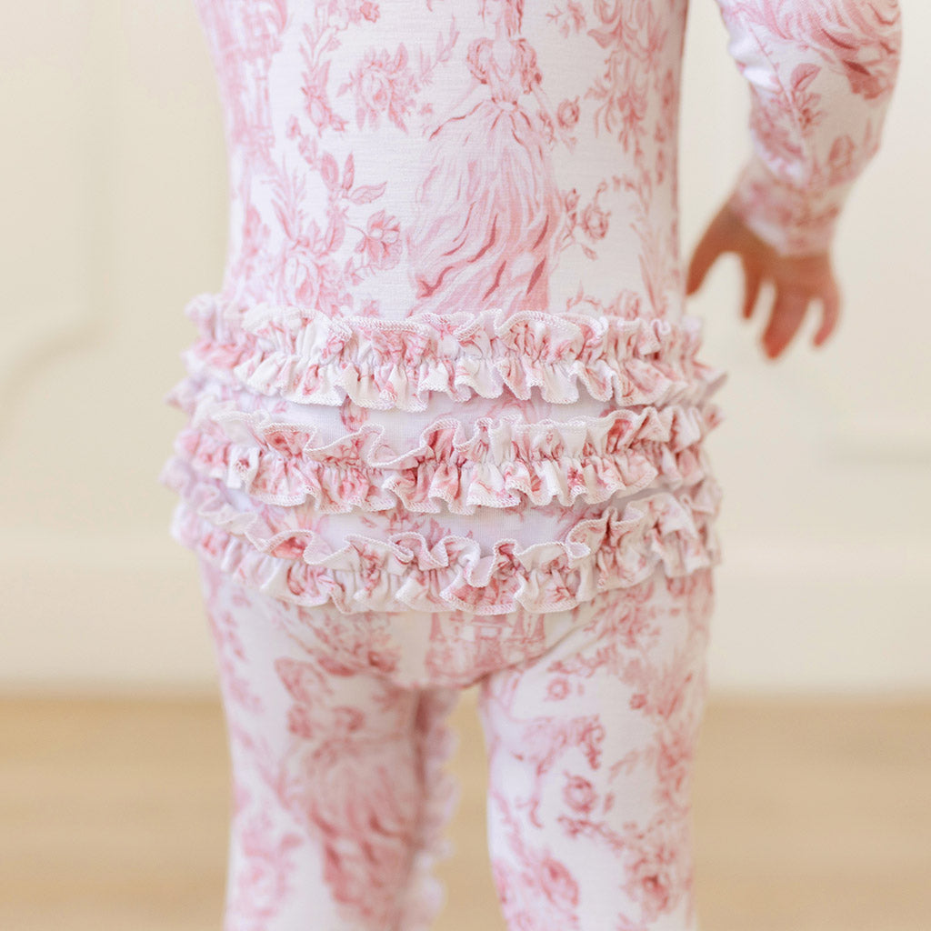 Antionette Ruffled Footie