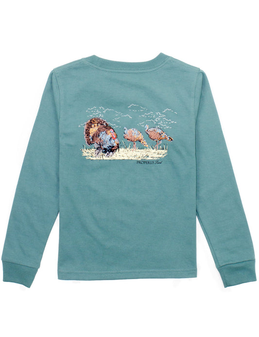 Turkey Hunt LS Marine Green