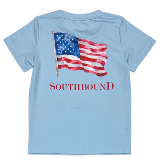 Performance Tee American Flag