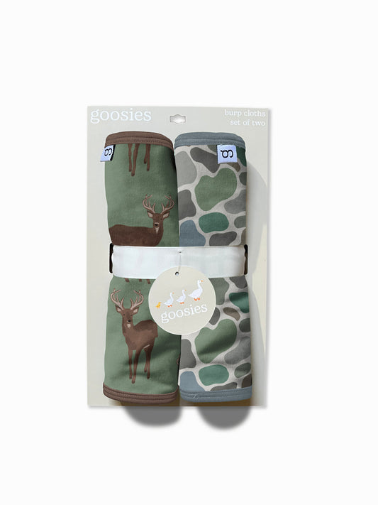Deer Burp Cloth Set of 2