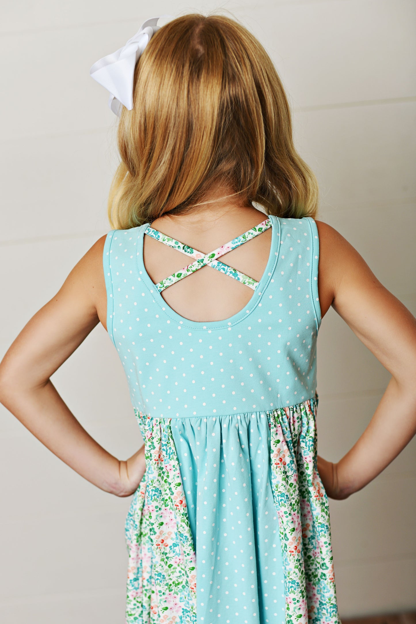 Aqua Bliss Tier Dress