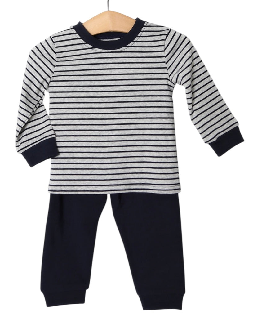 Asher 2pc Jogger Set- Navy