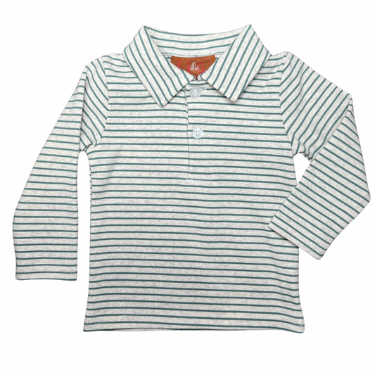 Weston Green Stripe LS Shirt