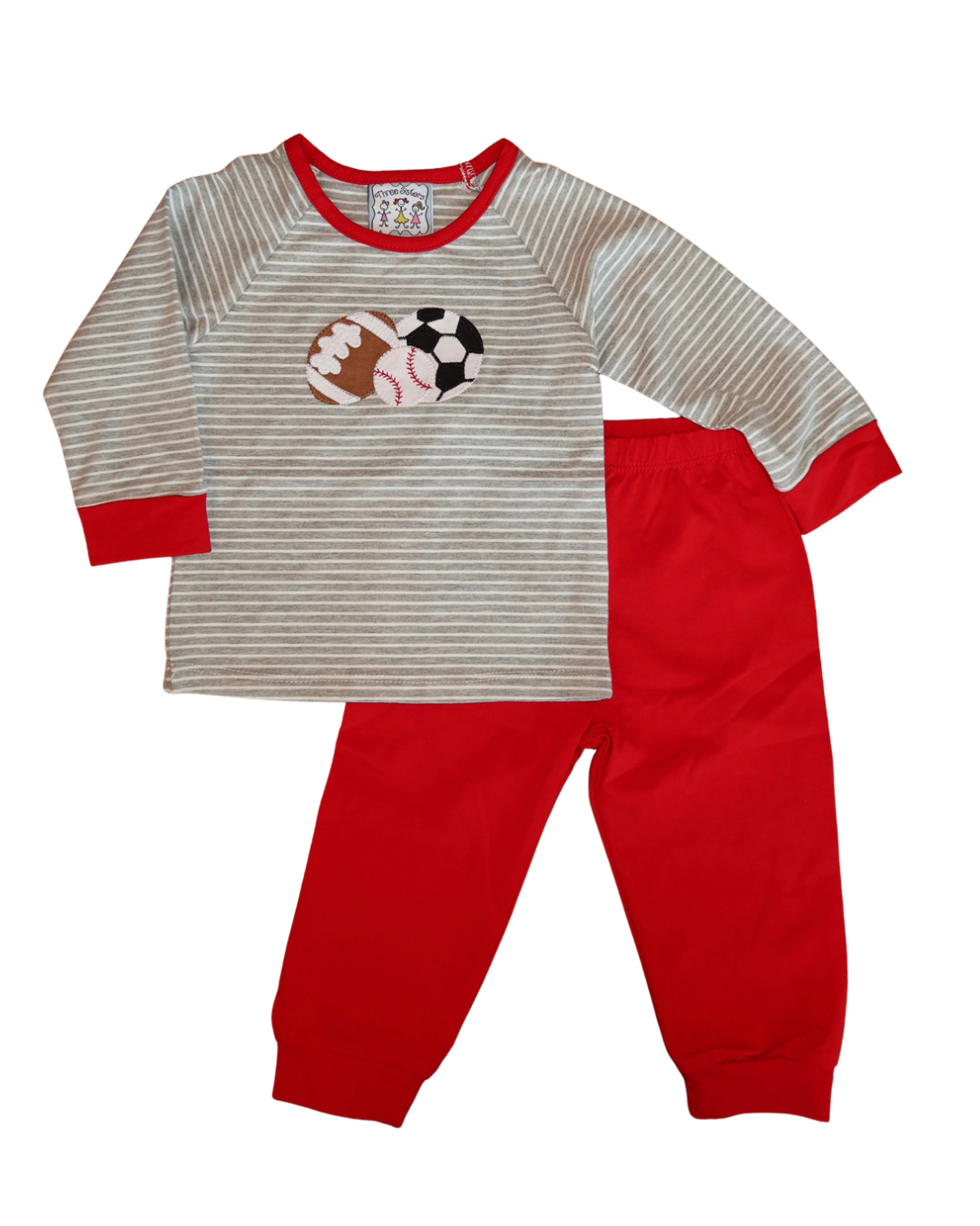 All Star Sports Appliqué Jogger Set