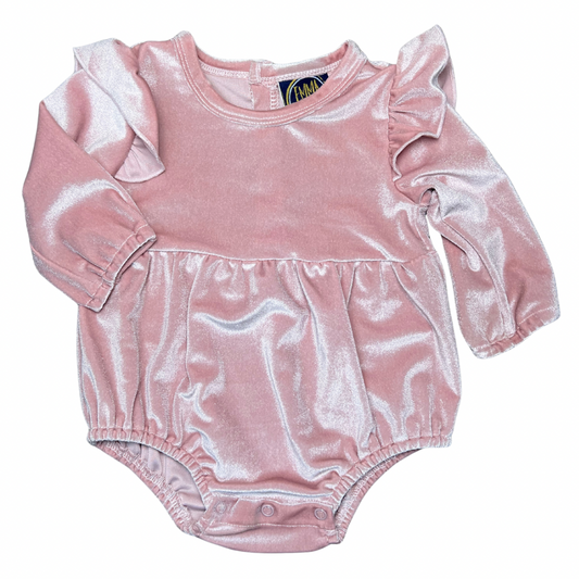 Everly Blush L/S Velvet Bubble