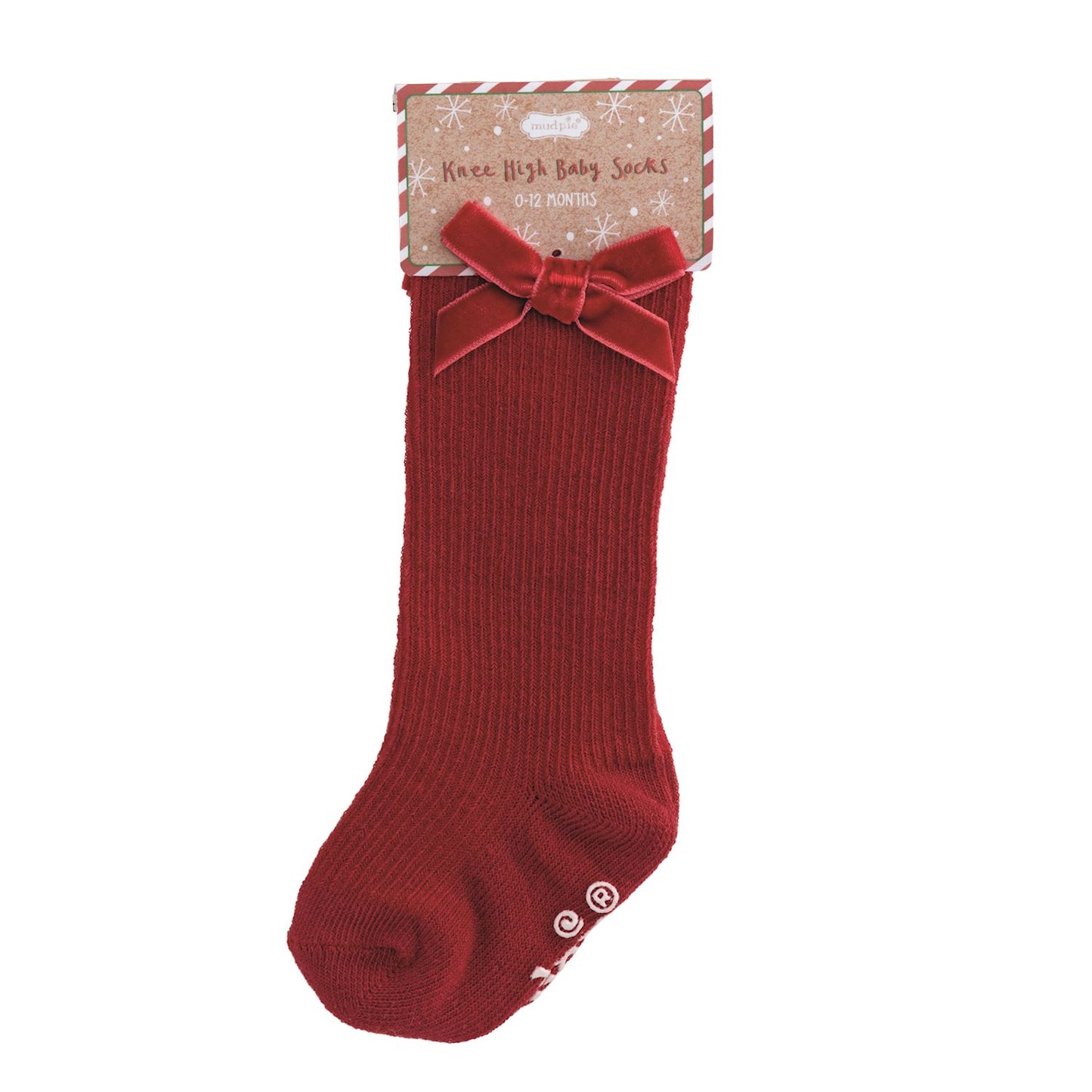 Knee High Bow Baby Socks