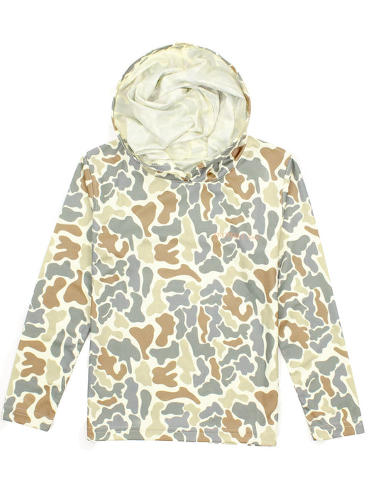 Boys Performance Hoodie Field Camo