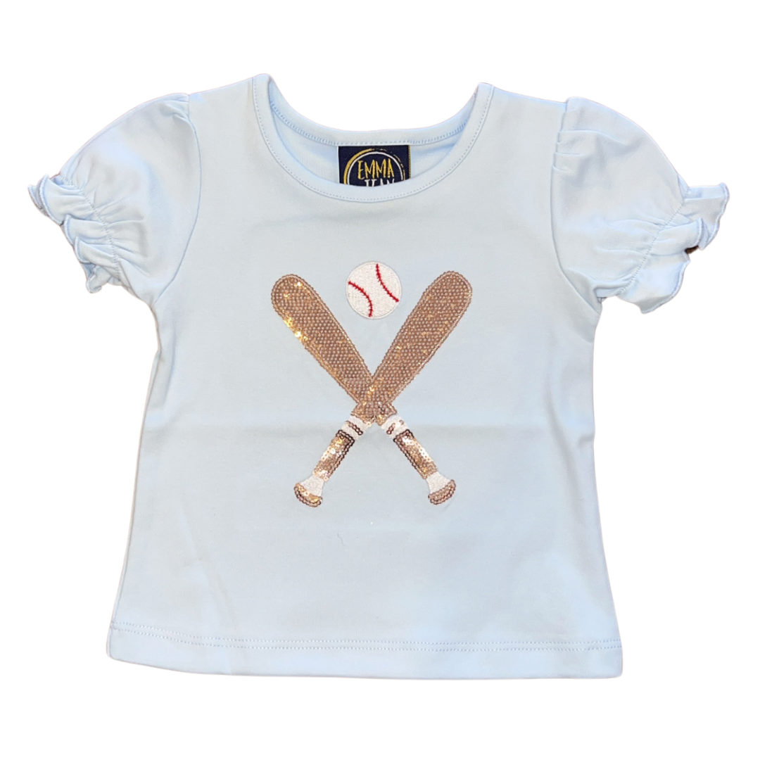 Sequin Baseball SS Shirt