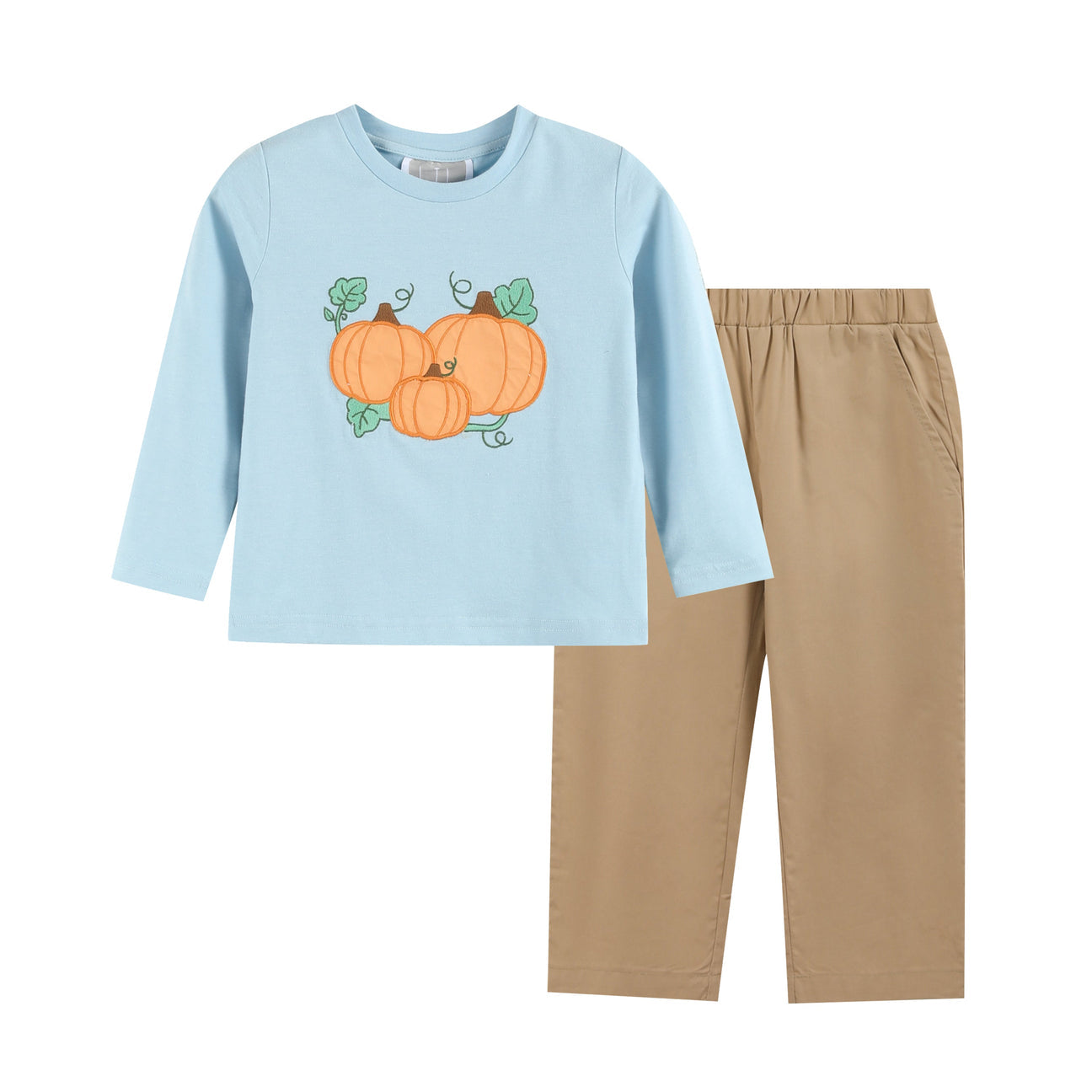 Blue Pumpkin Shirt and Pant Set