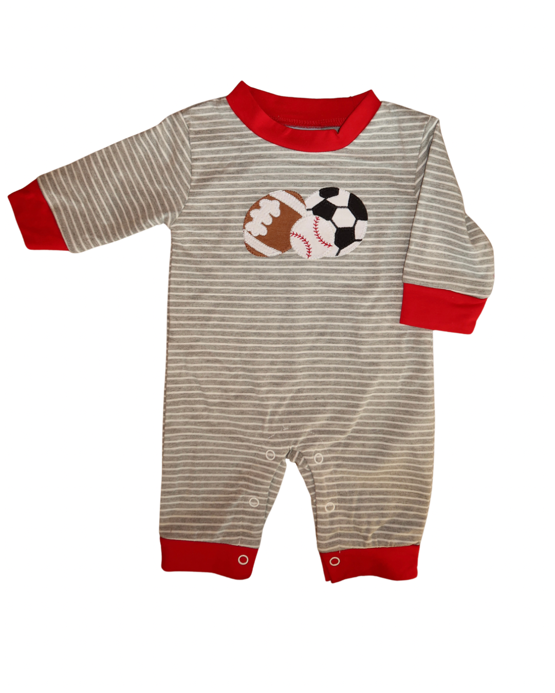 All Star Sports Appliqué Romper