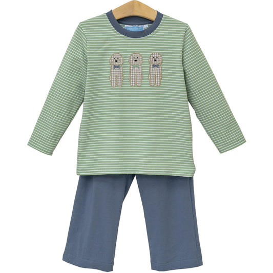 Puppy Dog Pant Set