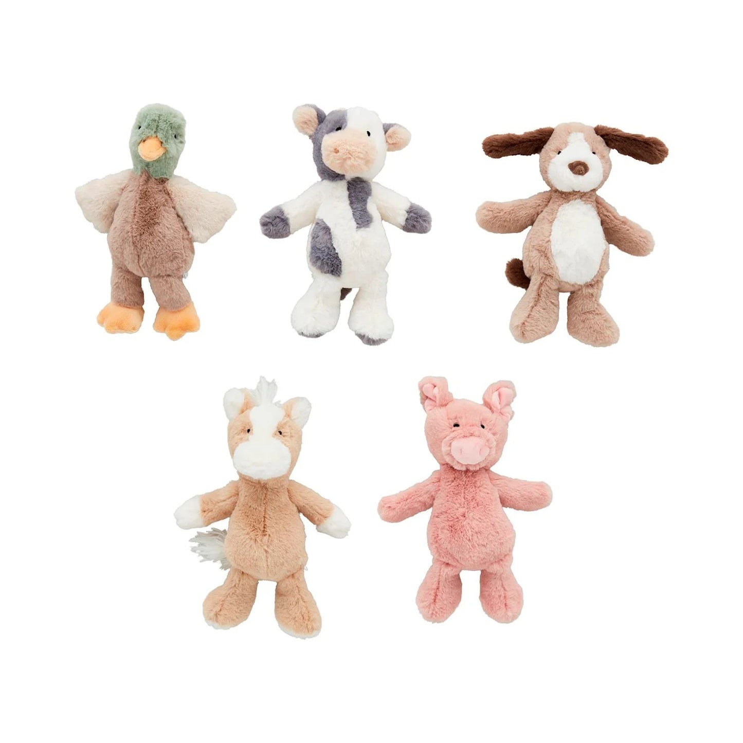 Farm Toy Plush Rattle