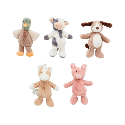Farm Toy Plush Rattle