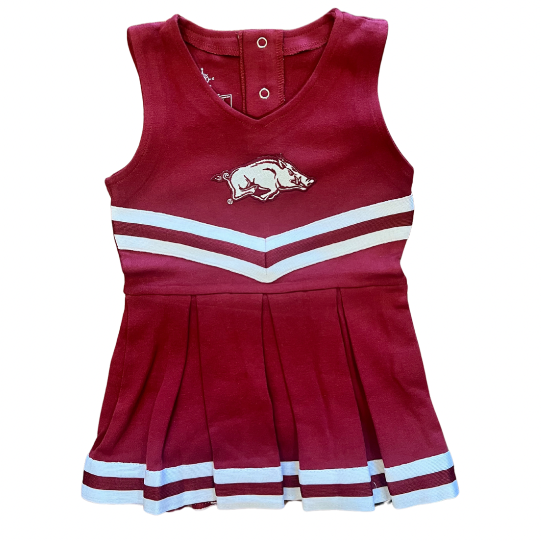 Razorback Cheer Bodysuit Dress