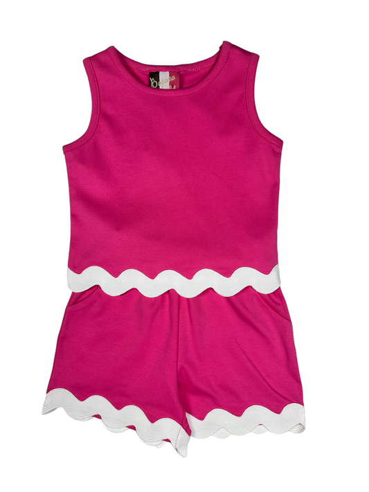 Abigail Scallop Short Set