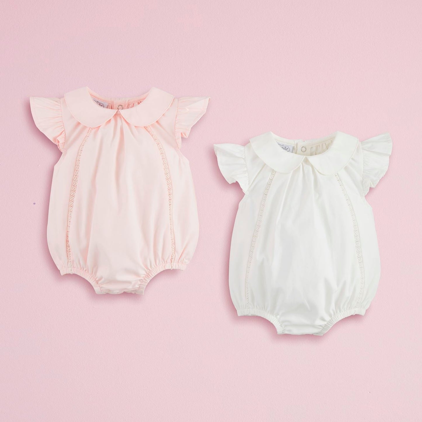 Pink Collared Poplin Bubble