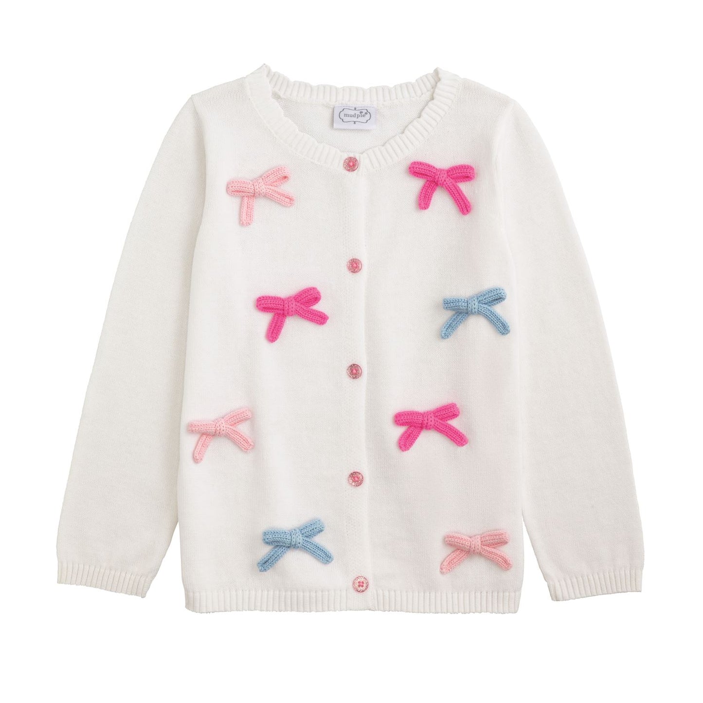 Rainbow Bow Cardigan