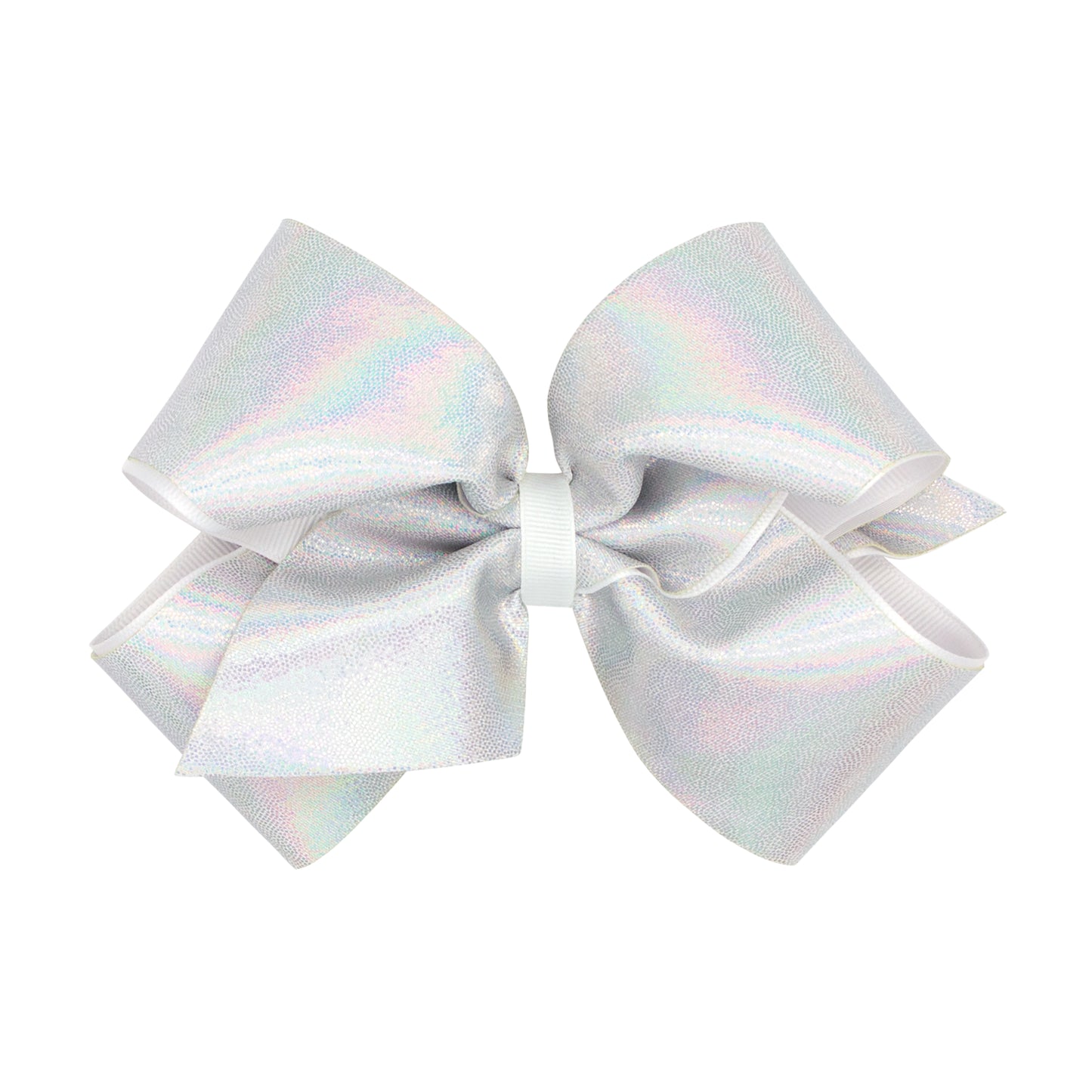 White Mirror Overlay Bow