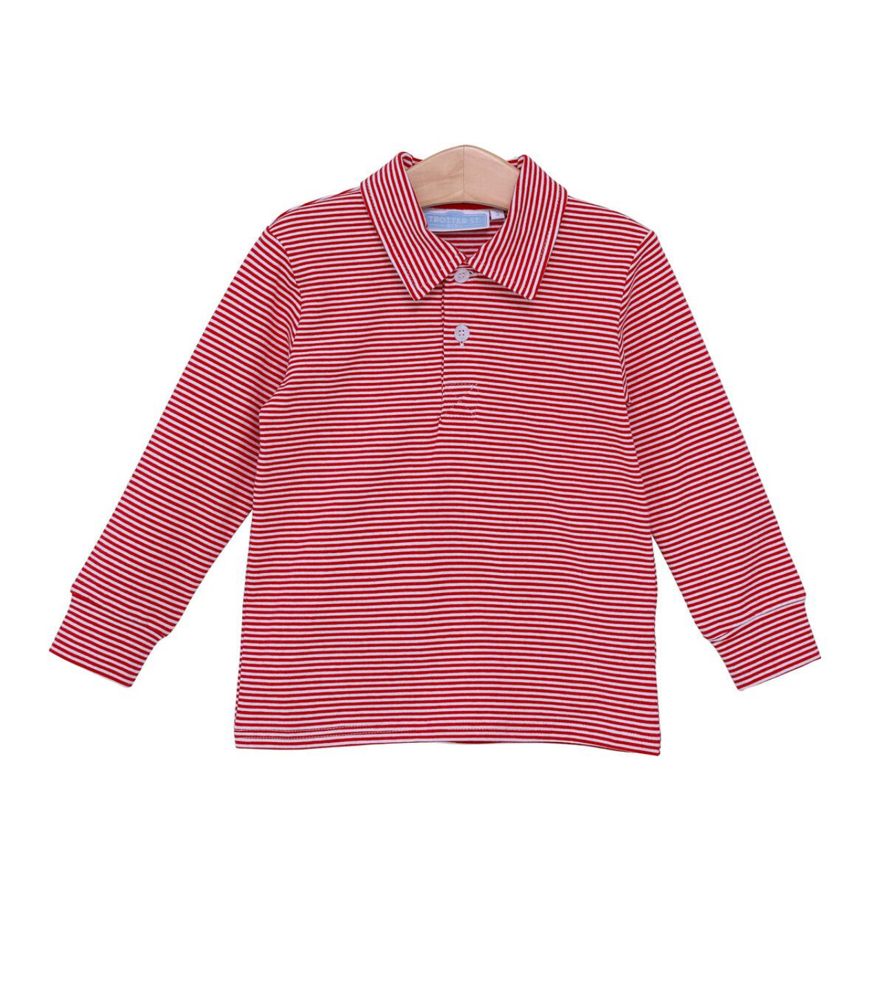 Jackson Red Stripe Polo